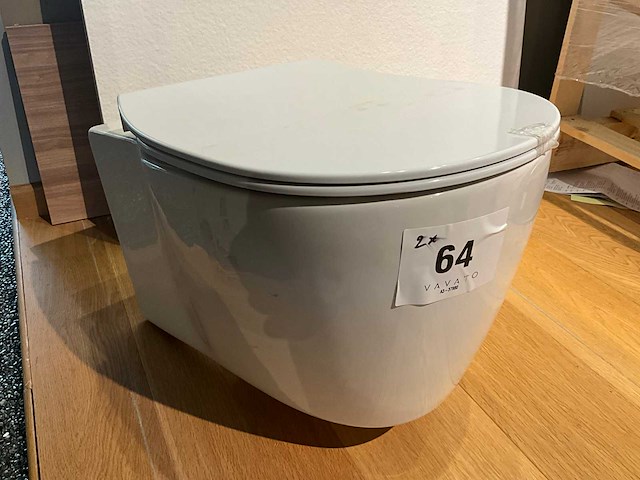 Hang toilet (2x) - afbeelding 1 van  5