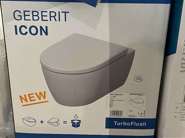 Hang toilet (5x) - afbeelding 2 van  7