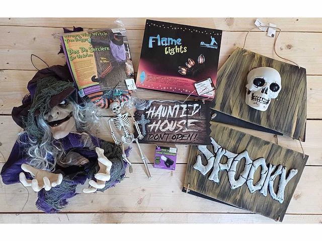 Hangende halloween decoratiestukken (47x) - afbeelding 1 van  7
