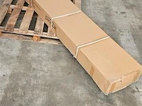 Hangende parasol taupe / sandy - 300x300 cm - afbeelding 2 van  2