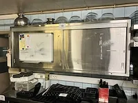 Hangende rvs opbergkast - afbeelding 1 van  2