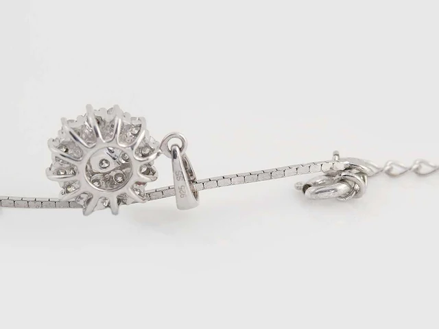Hanger natuurlijke gedolven diamant cluster - afbeelding 4 van  6