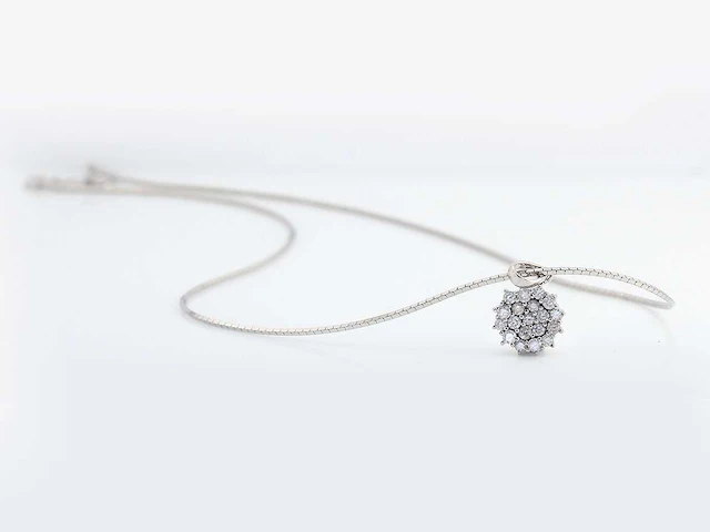 Hanger natuurlijke gedolven diamant cluster - afbeelding 6 van  6