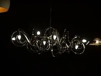 Hanglamp chrome gedraaid - afbeelding 2 van  4
