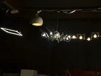 Hanglamp chrome gedraaid - afbeelding 3 van  4