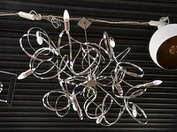 Hanglamp chrome gedraaid - afbeelding 4 van  4