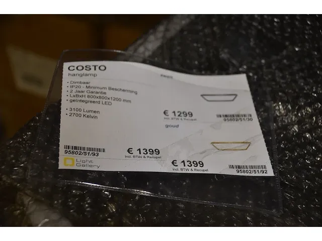 Hanglamp design costo - afbeelding 2 van  2
