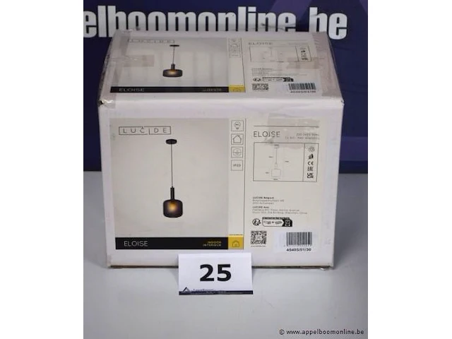 Hanglamp lucide eloise - afbeelding 1 van  2