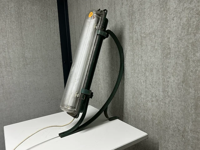 Hanglamp muurbevestiging groen tl - afbeelding 2 van  2