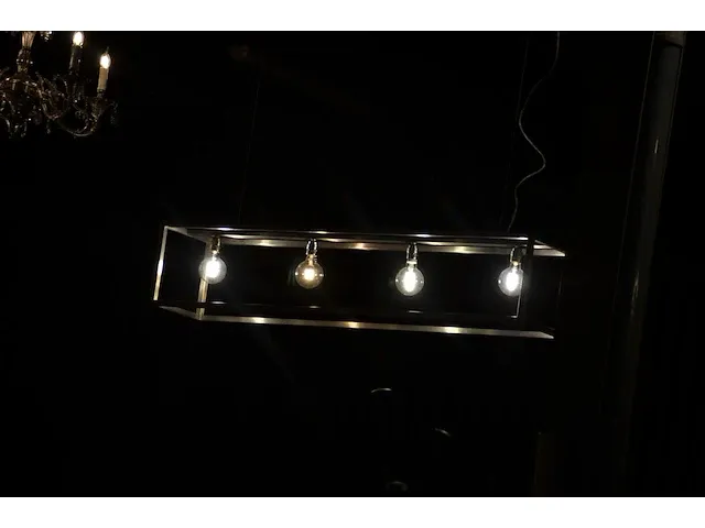 Hanglamp rechthoek metaal - afbeelding 1 van  2