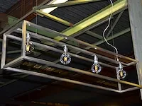 Hanglamp rechthoek metaal - afbeelding 2 van  2