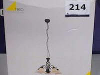 Hanglamp vv 5 lampen trio lighting, rustica - afbeelding 1 van  2
