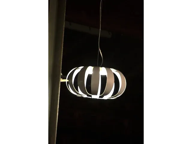 Hanglamp wit modern - afbeelding 3 van  4