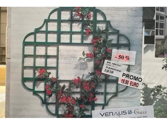 Hangrek voor 2 stuks bloemen - afbeelding 2 van  3
