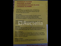 Hangslot met alarm - afbeelding 1 van  4