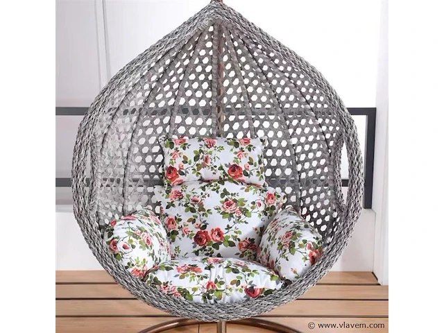 Hangstoel 108 cm breed - hoogte 200 cm - afbeelding 1 van  2