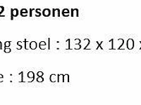 Hangstoel 2-persoons - afbeelding 2 van  2