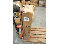 Hangstoel met frame en kussen tot 160 kg donkergrijs - afbeelding 4 van  4