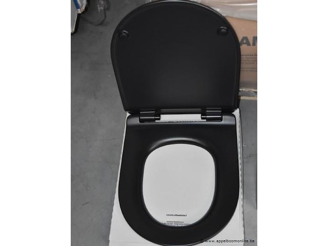 Hangtoilet flaminia ap118g goclean vv wc zitting flaminia soft close - afbeelding 3 van  4