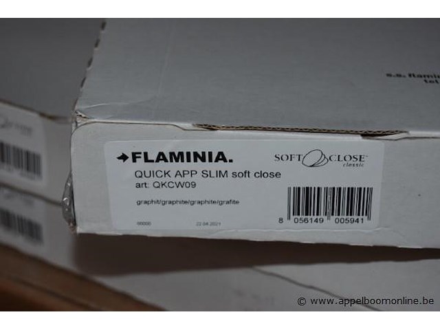 Hangtoilet flaminia ap118g goclean vv wc zitting flaminia soft close - afbeelding 4 van  4