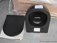 Hangtoilet flaminia ap118g goclean vv wc zitting flaminia soft close - afbeelding 1 van  4