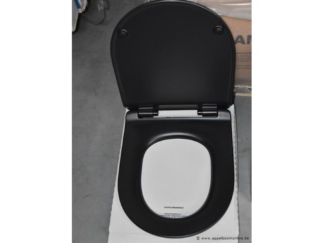 Hangtoilet flaminia ap118g goclean vv wc zitting flaminia soft close - afbeelding 3 van  4