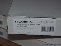 Hangtoilet flaminia ap118g goclean vv wc zitting flaminia soft close - afbeelding 4 van  4