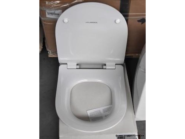 Hangtoilet flaminia ap118s goclean vv wc zitting flaminia qkcw05 - afbeelding 3 van  4