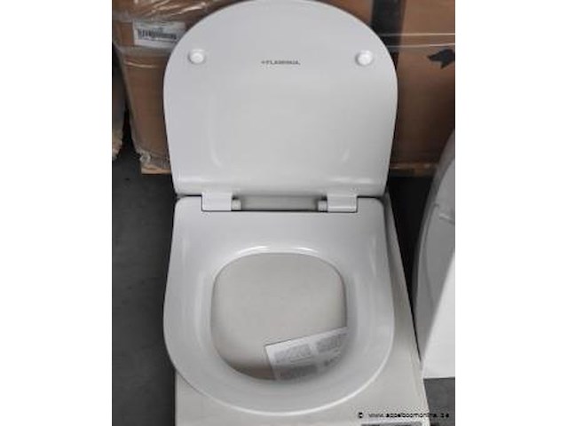 Hangtoilet flaminia ap118s goclean vv wc zitting flaminia qkcw06 - afbeelding 3 van  4