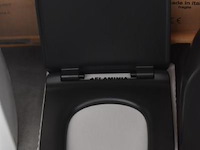 Hangtoilet flaminia ap119g carbone, goclean vv wc zitting flaminia slim soft close - afbeelding 3 van  4