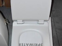 Hangtoilet flaminia ap119g latte, goclean vv wc zitting flaminia slim soft close - afbeelding 3 van  4