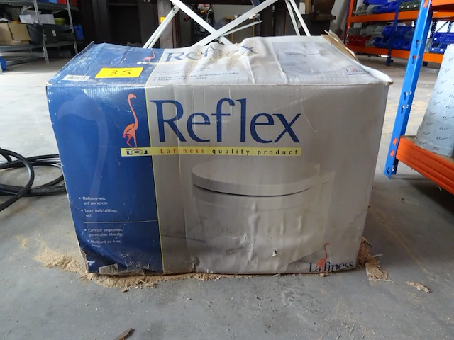 Hangtoilet reflex - afbeelding 1 van  3
