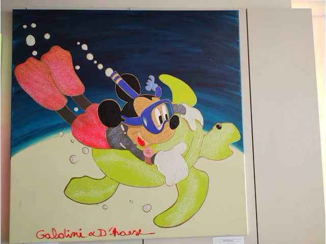 Hannes d'haese – orgineel schilderij op doek - afbeelding 1 van  4