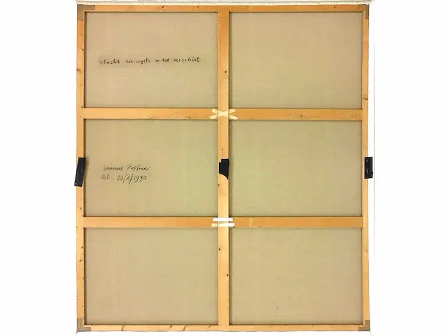 Hannes postma (haarlem, 1933 – 2020) - origineel, zeer groot - afbeelding 2 van  6