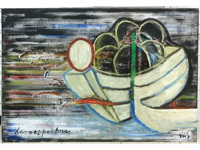 Hannes postma (haarlem, 1933 – 2020) – origineel, groot - afbeelding 2 van  5
