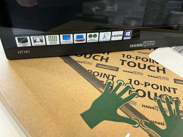 Hanns-g ht161hnb hannspree touch monitor - afbeelding 3 van  5
