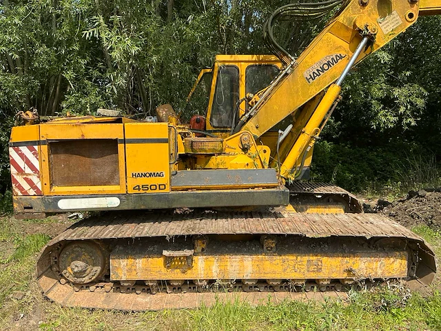 Hanomag 450d rupsgraafmachine - afbeelding 7 van  13