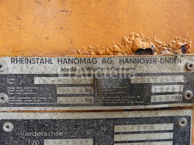 Hanomag b11 af wiellader - afbeelding 11 van  25