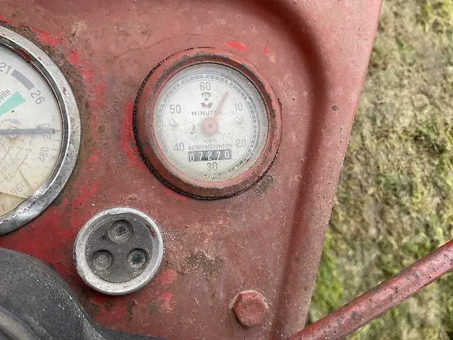 Hanomag perfekt 400 oldtimer tractor - afbeelding 6 van  16