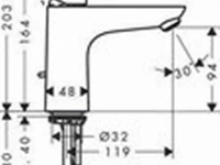 Hans grohe logis e100 - afbeelding 3 van  3