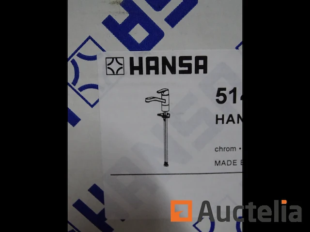 Hansa hansapolo wastafel mixer - afbeelding 2 van  7
