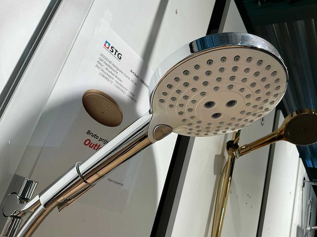 Hansgrohe badmengkraan + douchestang - afbeelding 4 van  6