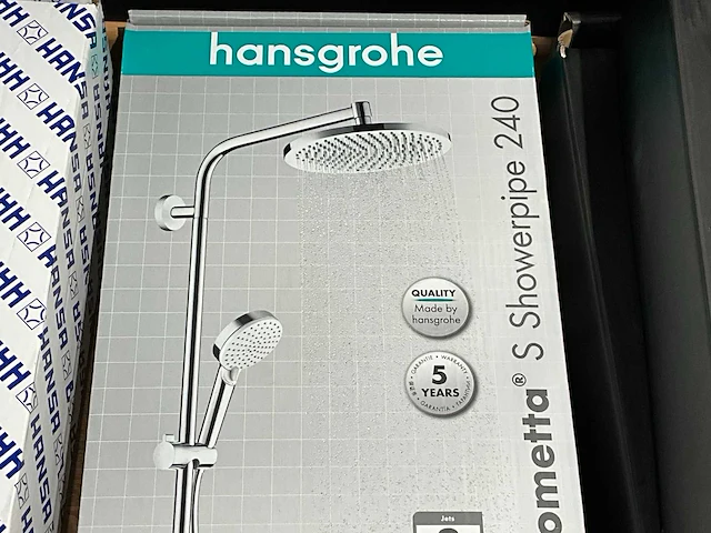 Hansgrohe crometta s 240 regendouche set - afbeelding 1 van  4