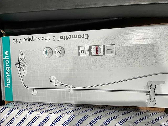 Hansgrohe crometta s 240 regendouche set - afbeelding 2 van  4