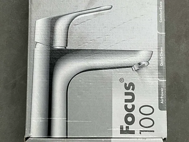 Hansgrohe focus 100 wastafelkraan - afbeelding 1 van  3