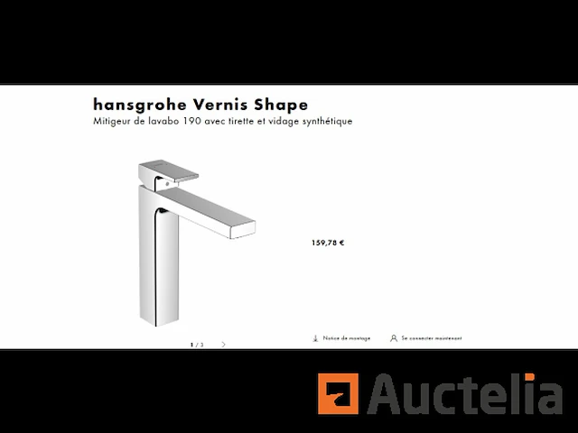 Hansgrohe lak shape wastafelmengkraan - afbeelding 1 van  5