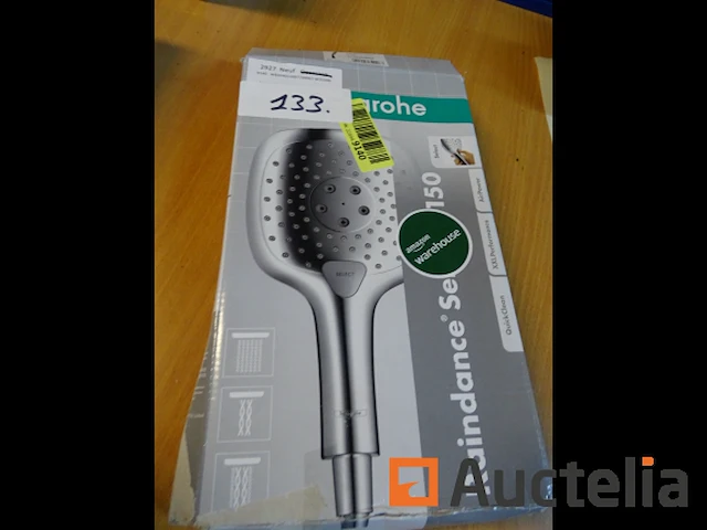 Hansgrohe raindance select e 150 3-jet douchekop - afbeelding 4 van  4