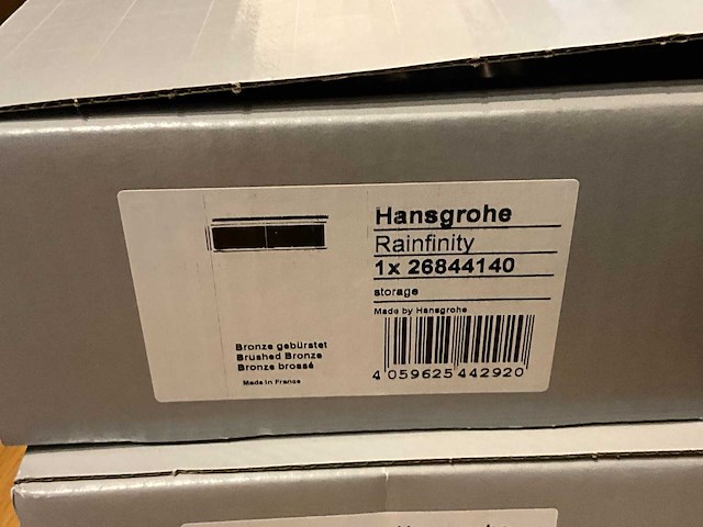 Hansgrohe rainfinity douchetablet (2x) - afbeelding 4 van  4