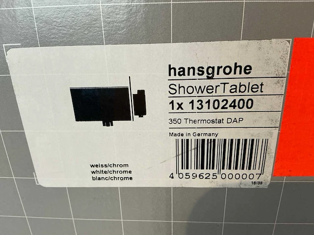 Hansgrohe showertablet opbouw douche thermostatische kraan - afbeelding 5 van  5