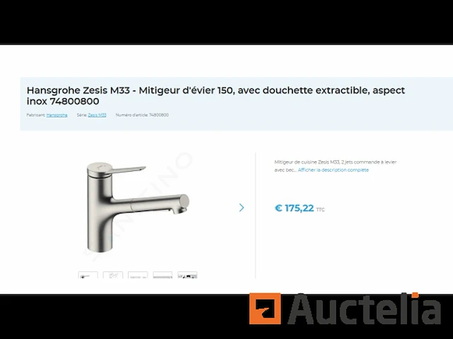 Hansgrohe zesis 150 spoelunitmengkraan - afbeelding 1 van  1